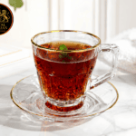 طقم شاى كريستال