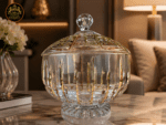⁦بونبونيرة كريستال ذهبي خطوط طويلة - كريستال بوهيمي - كود CB001160⁩ - الصورة ⁦2⁩