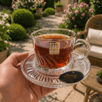 ⁦طقم شاي وقهوة بالطبق كريستال 12 قطعة – CB001231⁩ - الصورة ⁦3⁩