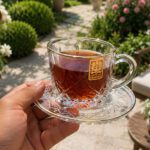 طقم شاي وقهوة بالطبق 12 قطعة – CB001230