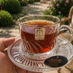 طقم شاي وقهوة بالطبق كريستال 12 قطعة – CB001231