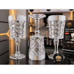 طقم كاسات كريستال ديمونت 6 قطع